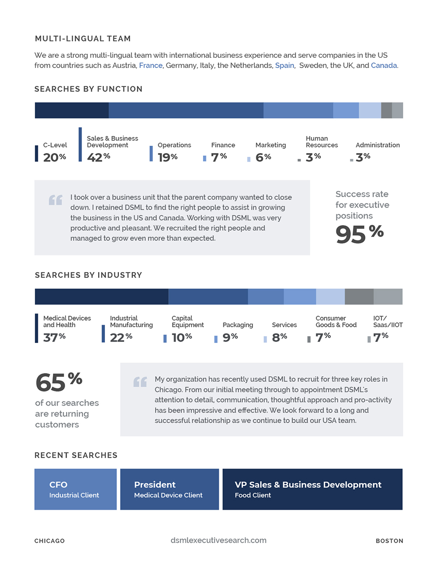 Executive Search Infographic