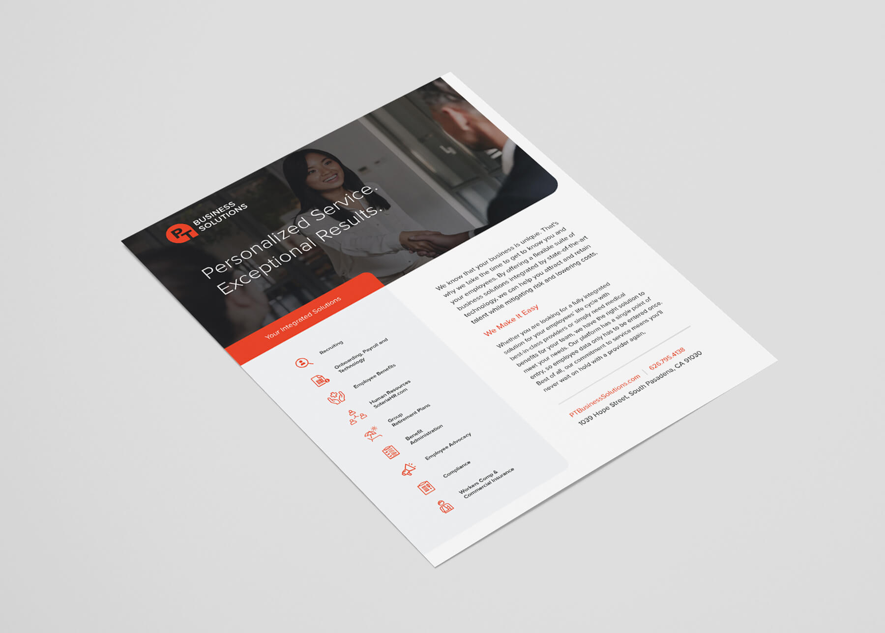 Professional Business Solutions Flyer